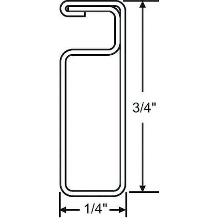 Strybuc Tube 8ft Screen Frame Bronze 90H-255
